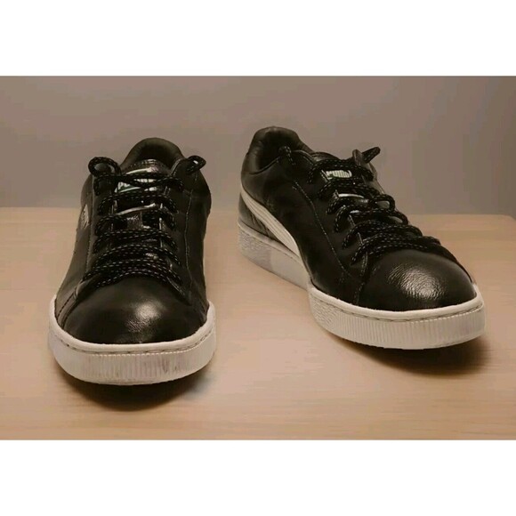 EUC PUMA Basket Classic LFS Black Size 12 - Picture 4 of 6